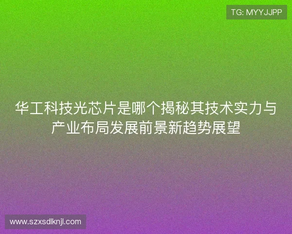 华工科技光芯片是哪个揭秘其技术实力与产业布局发展前景新趋势展望 华工科技光芯片是哪个揭秘其技术实力与产业布局发展前景新趋势展望